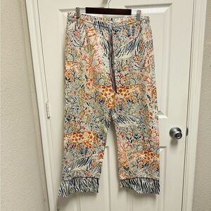 Vikki Chu Anthropologie Pattern Pajama Pants